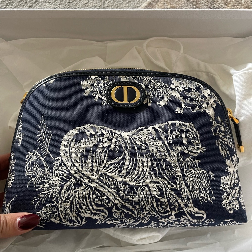 Dior cosmetic bag/clutch